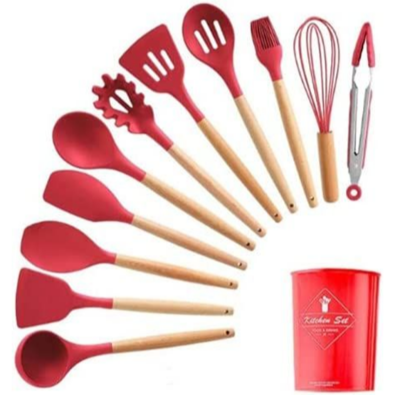 Kit C/12 Peças de Utensílios De Cozinha